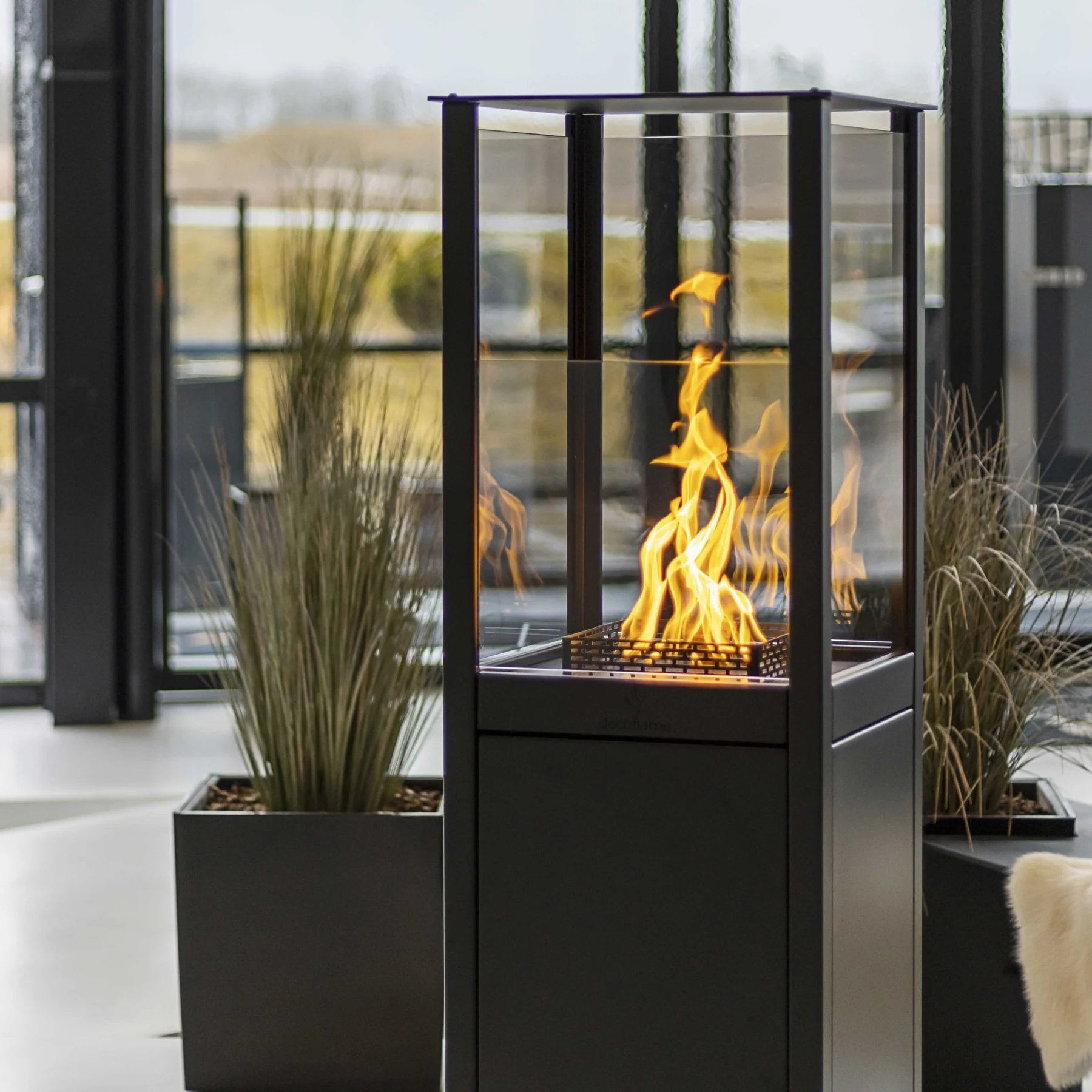 Decoflame Malmö – Outdoor Net Zero Heater